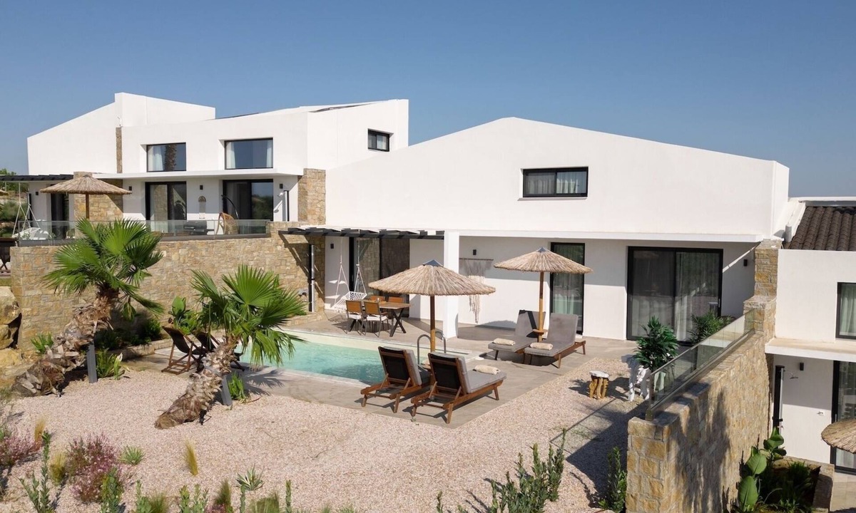 Nea Propontida Villa | 3 Bedroom Family Villa+ Private Pool with Lagoon & Sea Views in Halkidiki