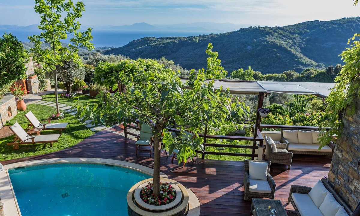 Milies Villa | Aenaon Residence - Private Pool,Panoramic View,Delicate Elegance [8 peolple]