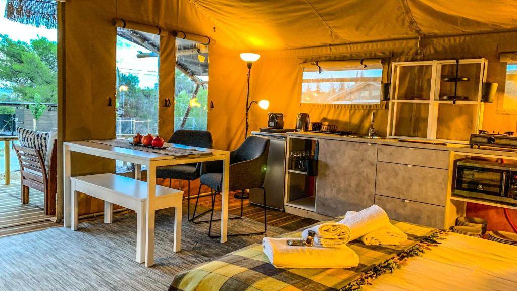 Petrothalassa Other | African Safari Canvas Lodge Tent Sea View