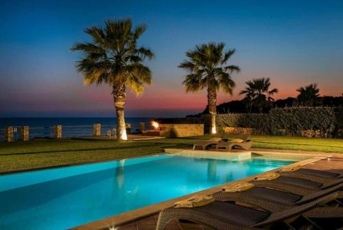 Svoronata Villa | Astounding Seafront Kefalonia Villa 3 Bedrooms Villa Alegria Private Pool