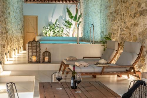 Agia Paraskevi Apartment | Dianthus Residence, Heated Pool & in-pool Whirlpool, By Thinkvilla