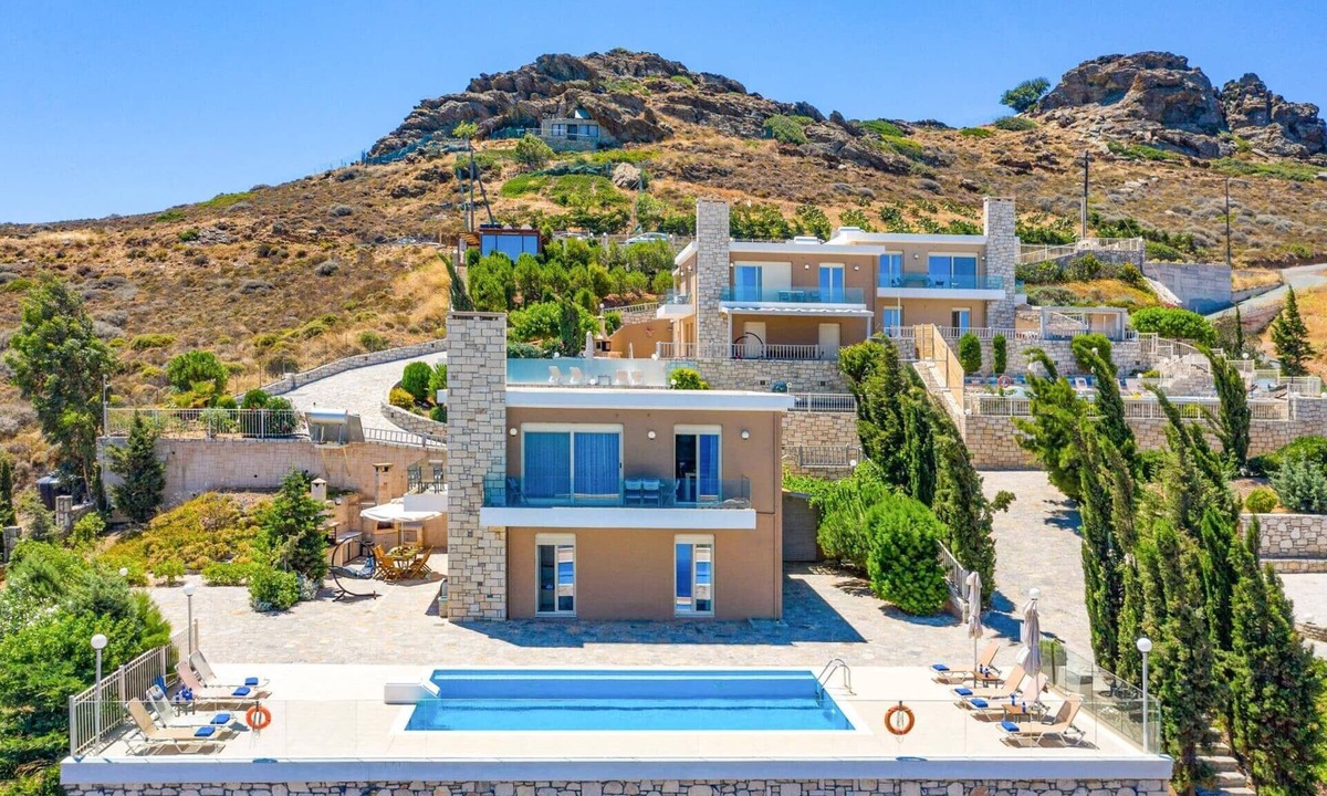 Agia Pelagia Villa | Dilira Villas - Villa Rami | Sea view villa in Ligaria with private pool.