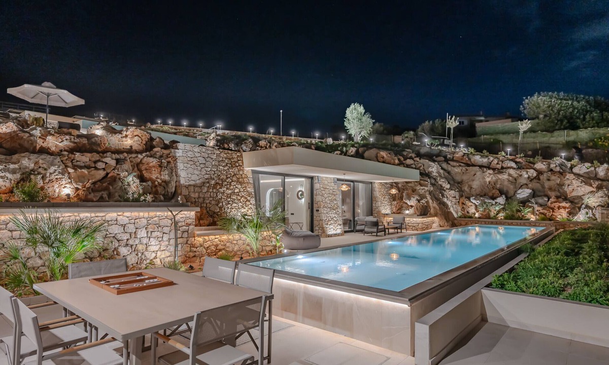 Gouves Villa | Domaine–Sea,Luxury Eco Villa, private pool, great view