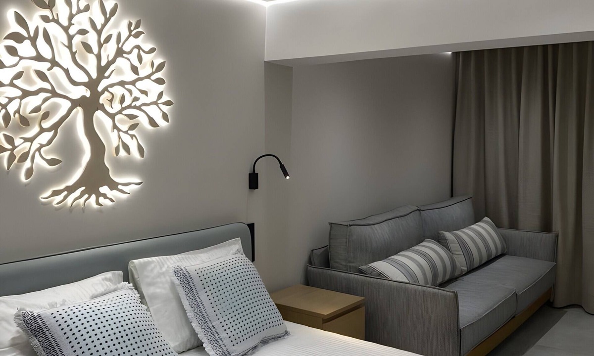 Omales Apartment | Element Of Water Apartment among Olive Trees in Pyrgos Dirou