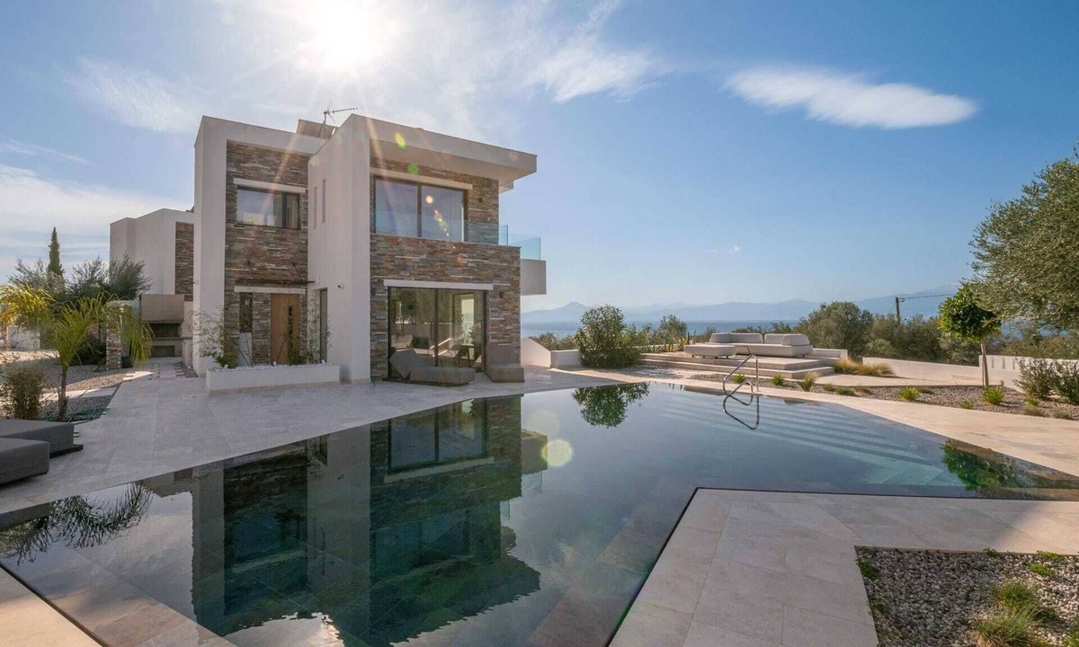 Loutraki-Agioi Theodoroi Apartment | Elia Cove Luxury Residence with Private Pool