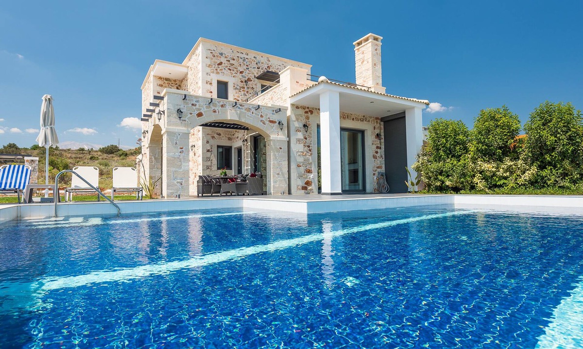 Douliana Villa | Enid Villa with private pool and amazing view