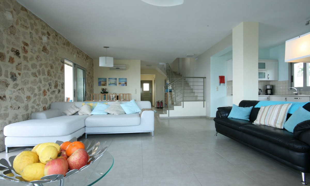 Skala Villa | Enjoy privacy & peace at Villa Ambelonas and stunning infinity sea views