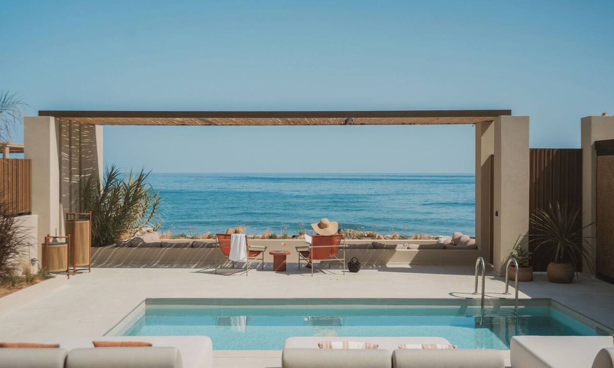 Rethymno Villa | Espera Beachfront Residence, Coastal City Living
