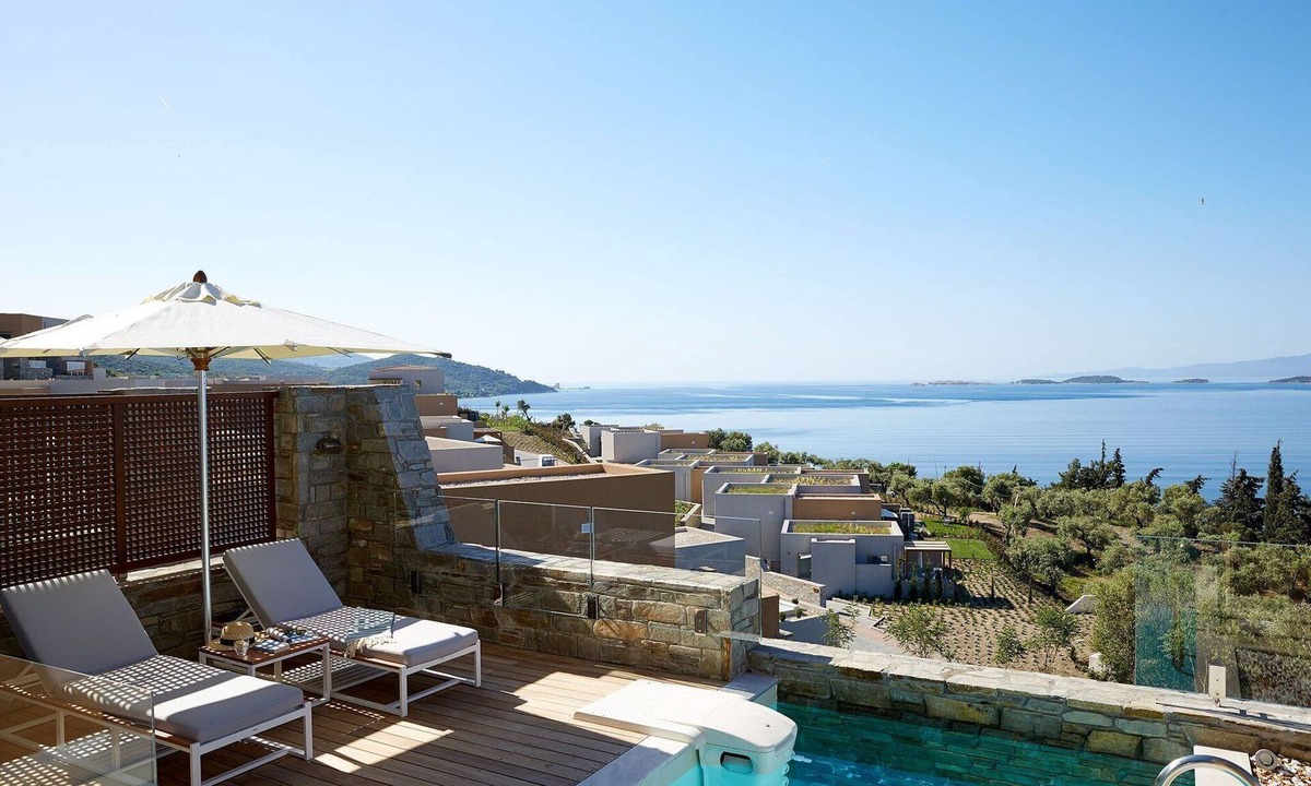 Ouranoupoli Villa | Excellent Halkidiki Villa | Ocean Villa 1 | 1 Bedroom | Stunning Sea Views