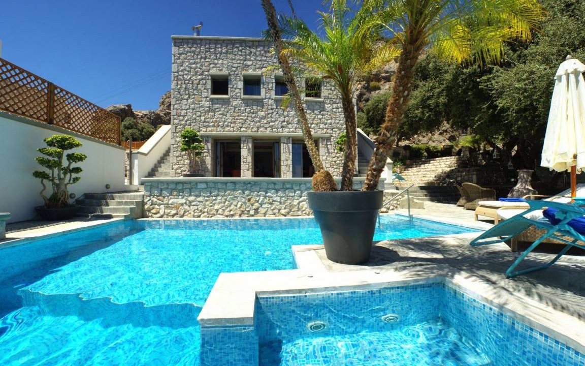 Pefkos Villa | Executive Rhodes Villa Villa Althea 2 Bedroom Villa with Sea Views Pefkos