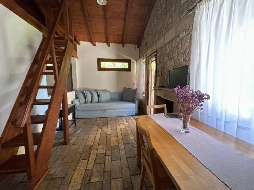Pyrgos Apartment | Genari Beach Apartments Garden View House with Partial Sea View