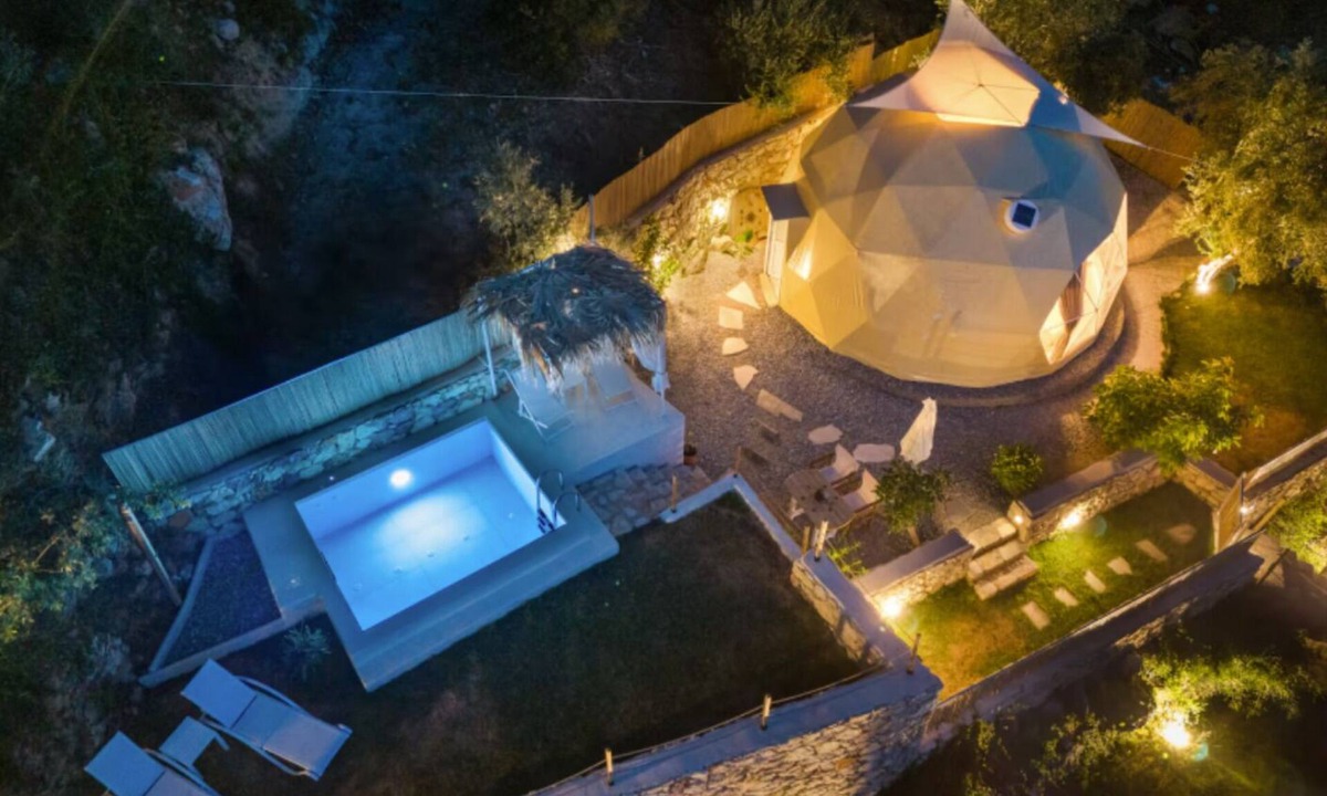 Monopari House | Gogna Luxury Domes in Crete, Greece