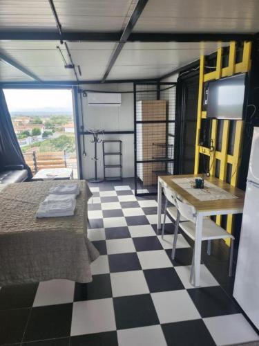 Andravida House | Jim3 moterno studio fast wi-fi with a view in the center of the village