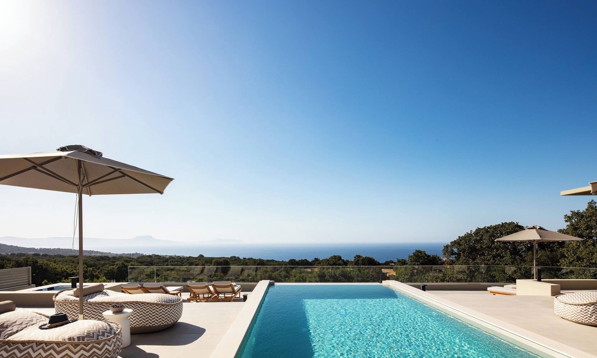 Atsipópoulon Villa | Manto Villa I, Heated Pool, Spa Whirlpool, SeaView