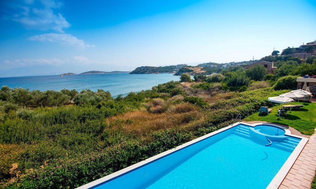 Agios Nikolaos Town Apartment | Mirabella Family Apartment with Sea View