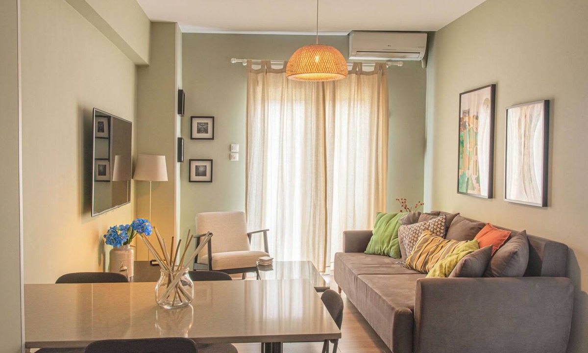 Kinosargous Apartment | Near Acropolis 10' walk Renovated Modern Apartment Classic Apt with Balcony View