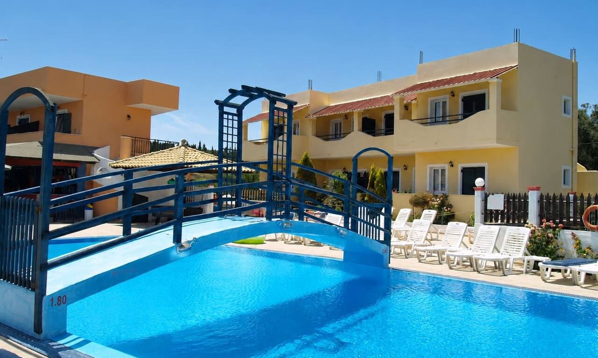 Lefkimmi Condo | Nikos Villas - Poolside Escape in Kavos, Corfu
