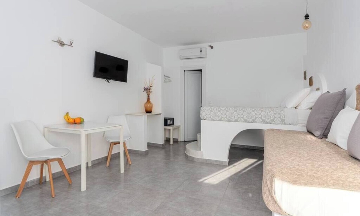 Glastros Apartment | One-room apartment for 3 people, with private