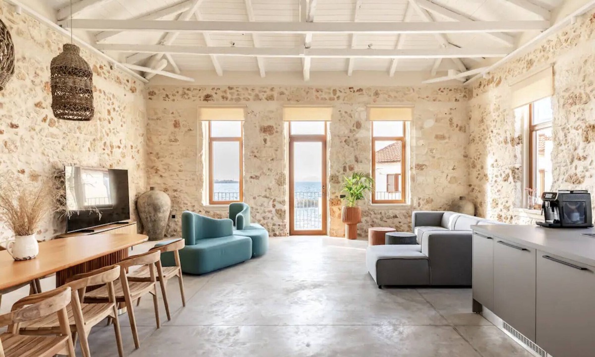 Halepa House | PETRA 'Casa Casa group' waterfront house for up to 8 pax