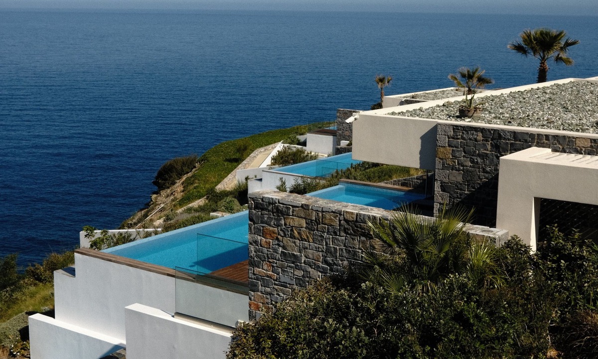Agia Pelagia Villa | Rock Bay Villas - villa AROMA with 5 Bedrooms and Private Pool