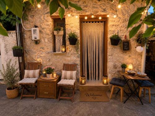 Krasi House | Rustic Stone Maisonette Krasi