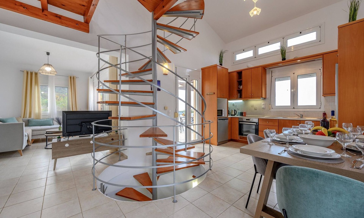Geropotamos Villa | Sea Crest,pool,Sea view,Near beach & tavern