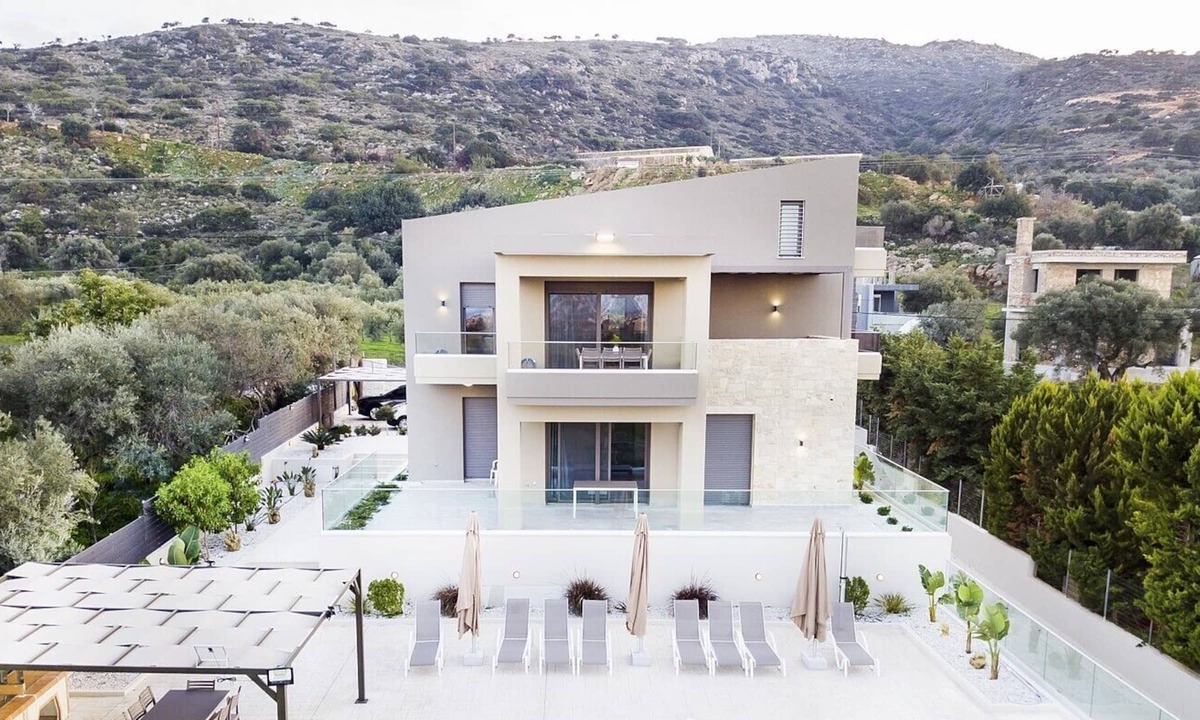Mourniai Villa | Sea View Estate near Chania City.
