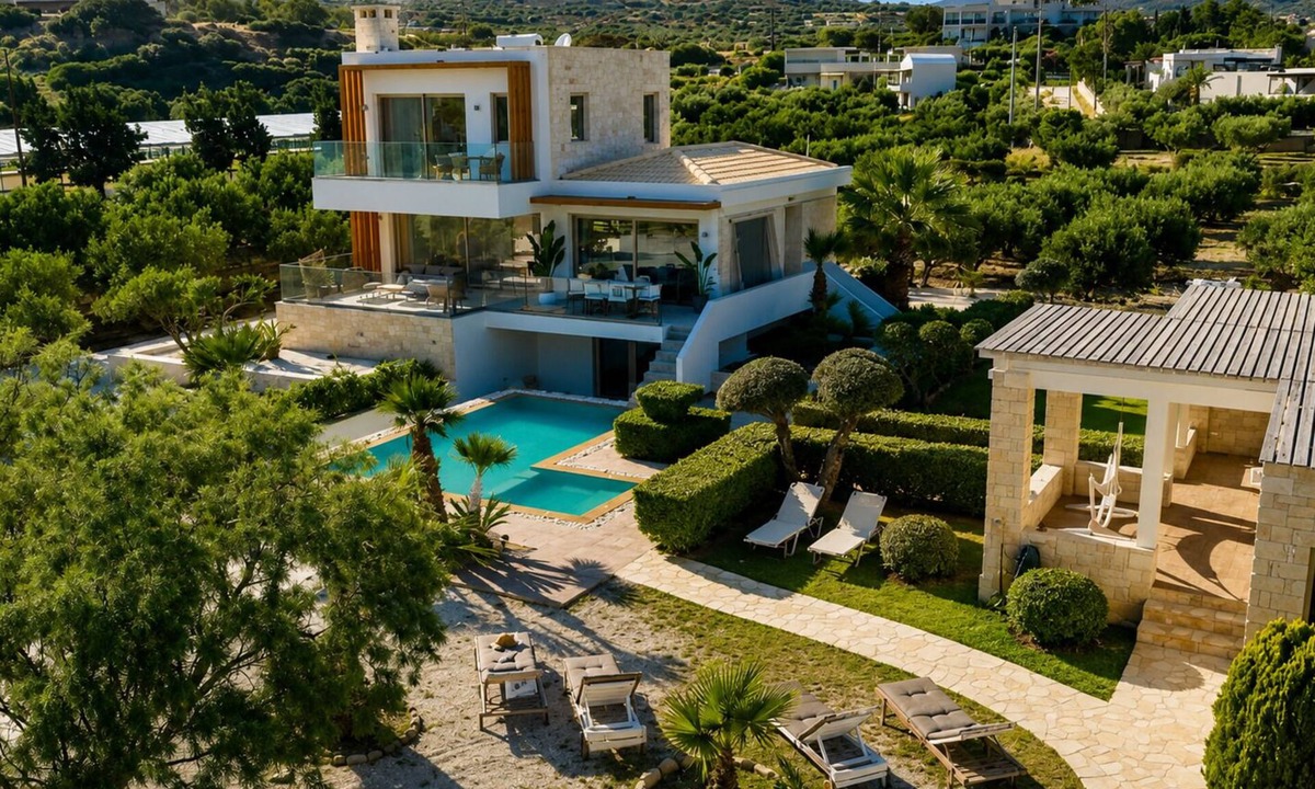 Ierapetra Villa | Seafront 3 bedroom villa