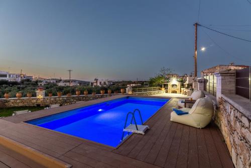 Geropotamos Villa | Stone Villa Alfa with private pool