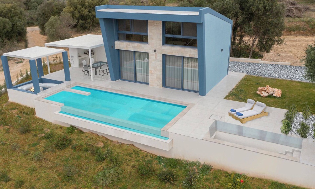 Kaligata House | SUGARBLUE-Minimal 1-bedroom villa with a spectacular seaview