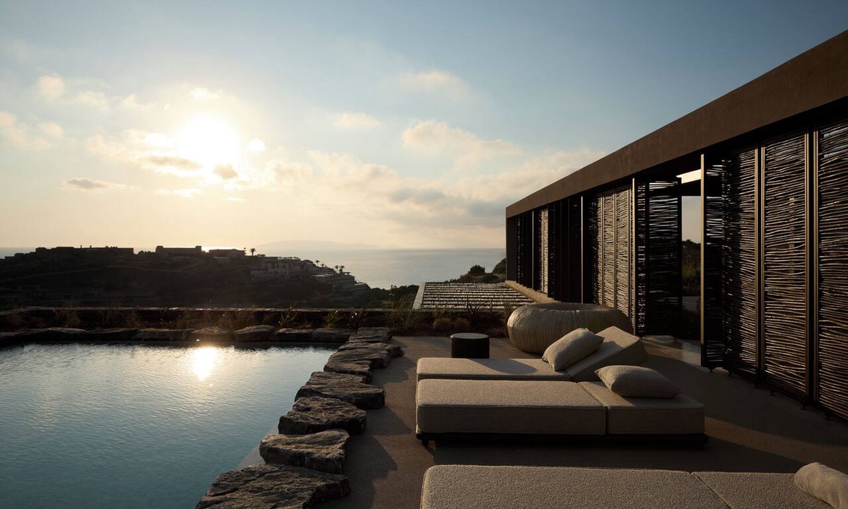 Agia Pelagia Apartment | The Tierras - Tērra | 2 Bedroom Maisonette Private Pool Villa