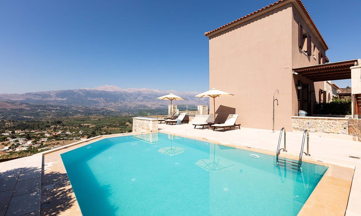 Apokoronas Villa | Villa Giasemi I Modern designed villa in a quiet location