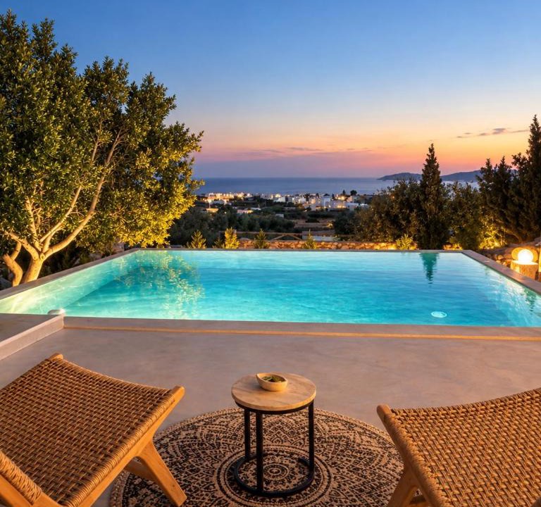 Aliki Villa | Villa Giorgianna -near Aliki beach with pool