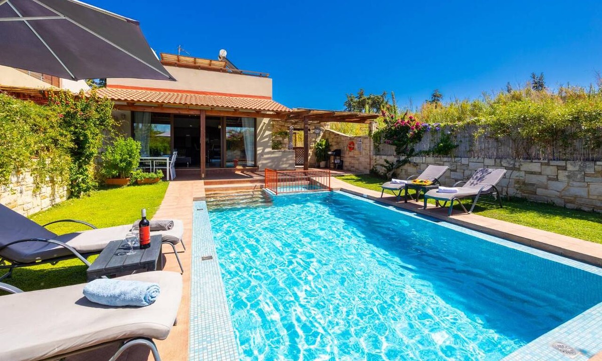 Platanias Town Villa | Villa Mandarin - Two Bedroom Villa, Sleeps 4