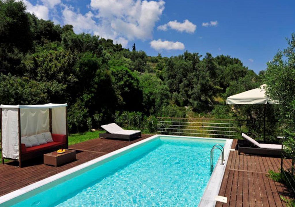 Marathias Villa | Villa Marathonisi View - wonderful 3 bedroom Zante villa private pool and AC