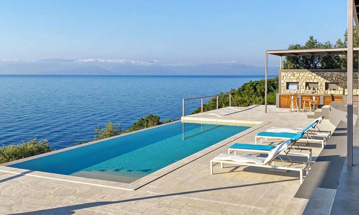 Evgiros Villa | Villa Oneiro: Exclusive Escape With Private Pontoon & Luxe Amenities