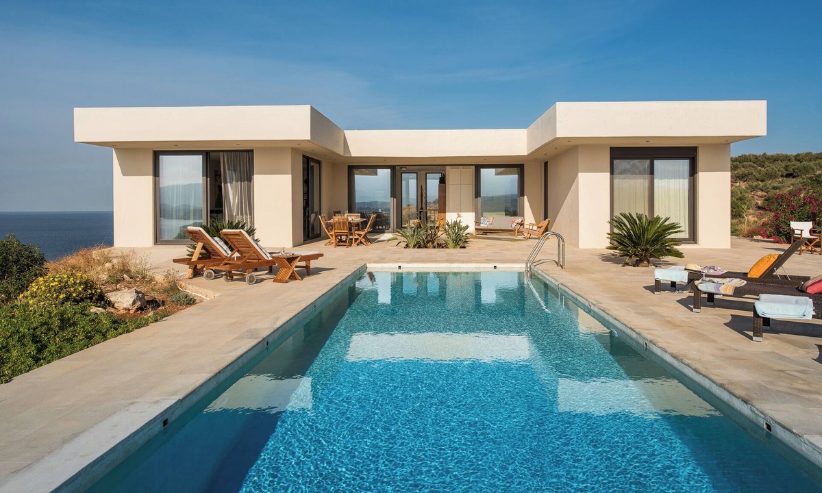 Plaka Villa | Villa Peninsula, Luxury accommodation with breathtaking Sea and Mountain views