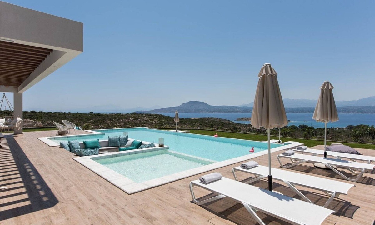 Akrotiri Villa | Villa Philaea, Divine Sea Views, Private Infinity Pool, Furnished Terrace,.