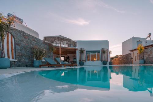 Ftelia Villa | Villa Sea Walk Mykonos 200m to ftelia beach