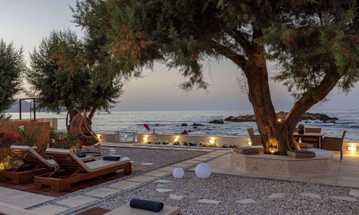 Agia Villa | Villa Seashell★ Beach front Luxury villa in Chania