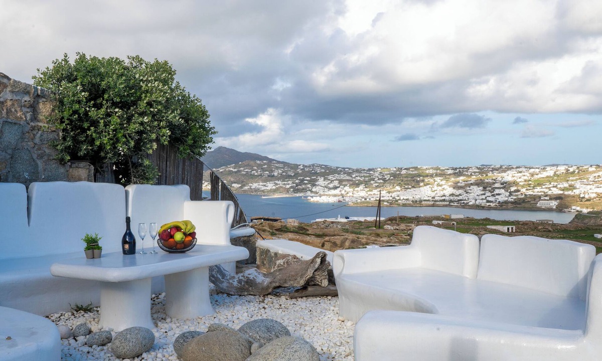 Kanalia Villa | Villa Tommaso: Sea-View Cycladic Retreat with Panoramic Pool Bliss for 5 guests!