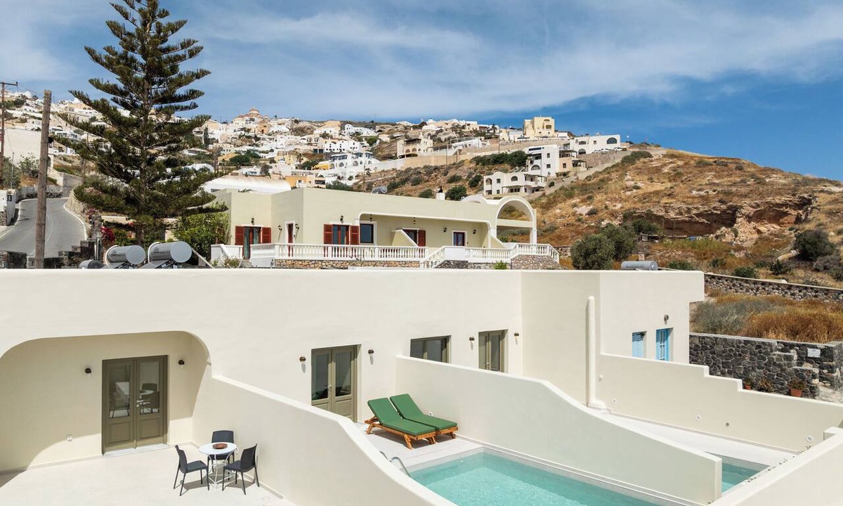 Exo Gonia Apartment | Villa with sea-view and private pool