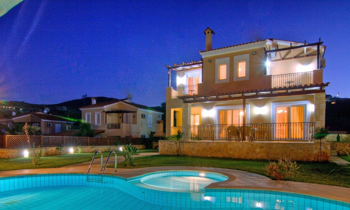 Gerani Villa | Wonderful private villa with WIFI, A/C, private pool, TV, terrace, panoramic view and parking