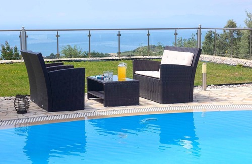 Kavallos Villa | 1 Bed villa w/ pool, built-in BBQ + free A/C