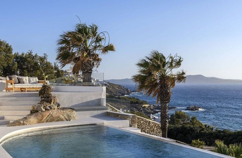 Agios Ioannis Villa | Aegean Horizon Villa pool - My rental Homes