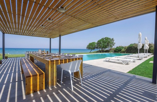 Kamiros Villa | An Impressive Beachfront Luxury Retreat with Private Beach