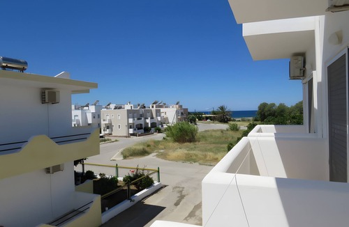 Mastichari Apartment | Apartment 'Iasonas 1' with Sea View, Wi-Fi and Air Conditioning