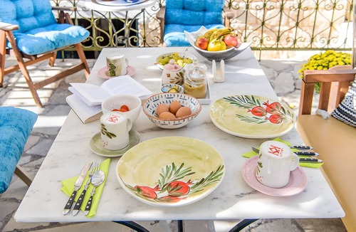 Aegina Town Apartment | Apartment in Aparthotel 'Unit 5' with Private Terrace, Wi-Fi and Air Conditioning