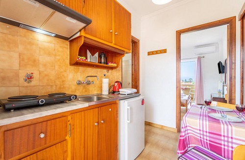 Almiros Beach Apartment | Apartment 'Lotus 4' with Shared Terrace, Wi-Fi and Air Conditioning