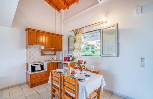 Arillas Apartment | Apartment 'Standard Studio Upstairs 11' with Shared Pool, Wi-Fi and Air Conditioning